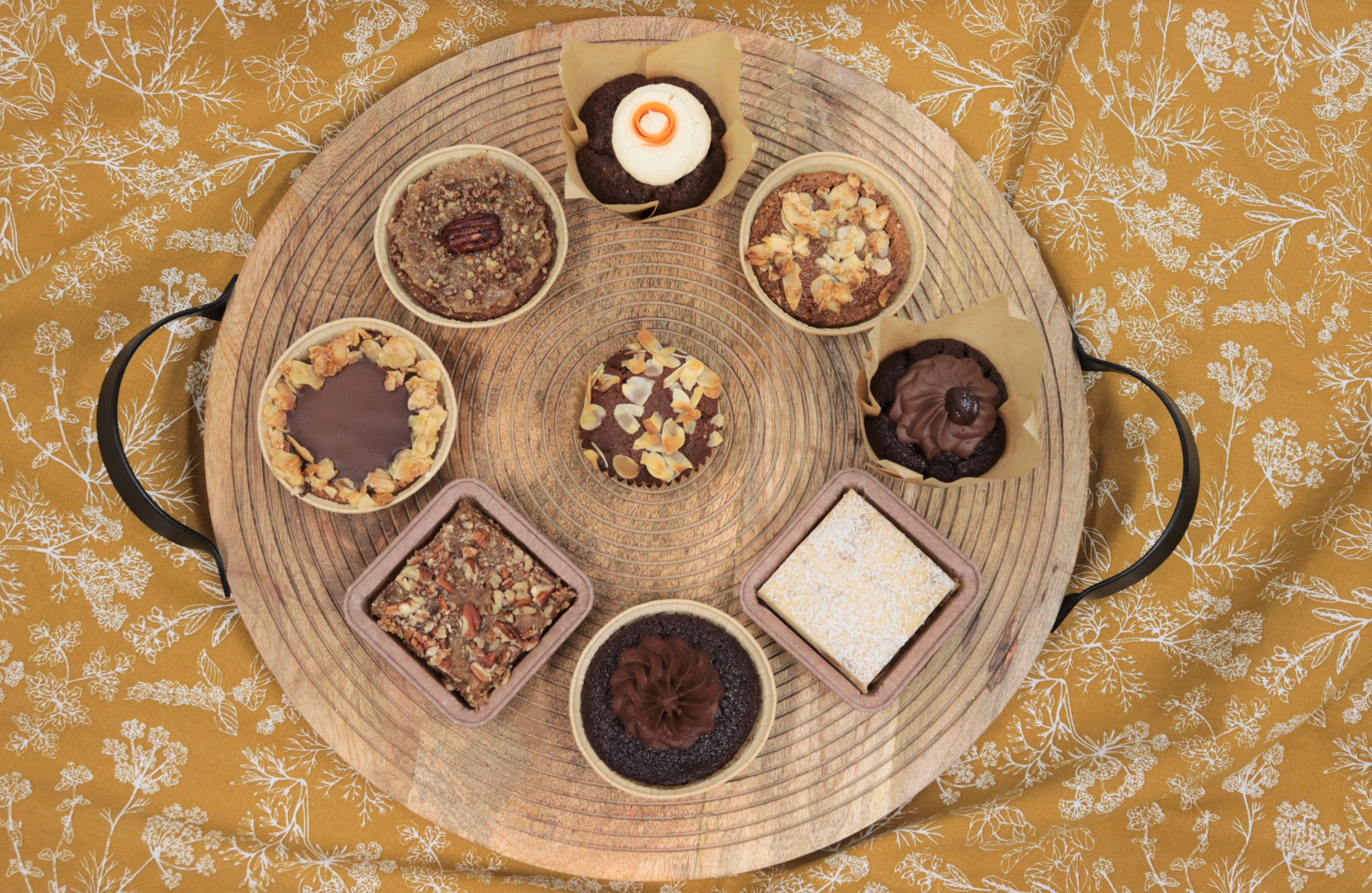 Assortiment glutenvrij gebak